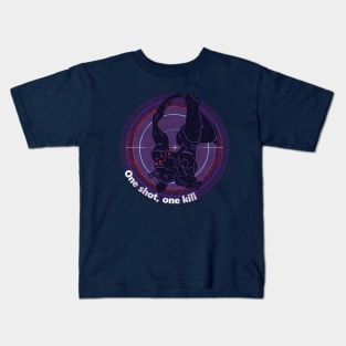 One shot, one kill Kids T-Shirt